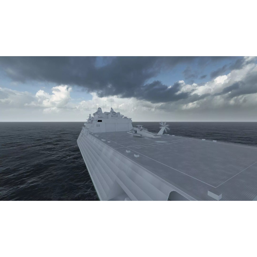 US Navy Independence Class Littoral Combat Ship 3D Model – Detailed Military Asset, Lumion Ready - View 42