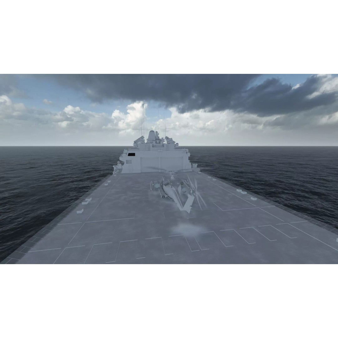 US Navy Independence Class Littoral Combat Ship 3D Model – Detailed Military Asset, Lumion Ready - View 43