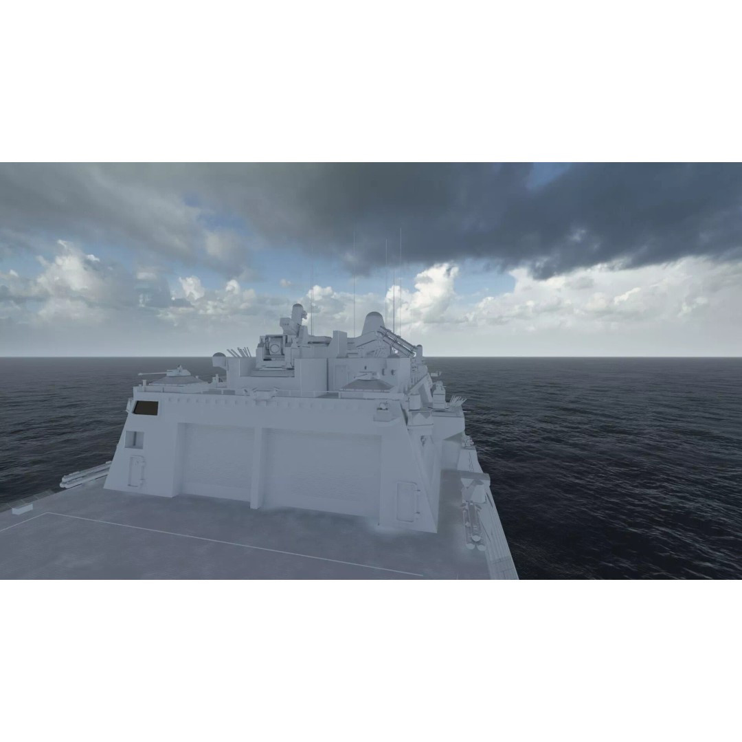 US Navy Independence Class Littoral Combat Ship 3D Model – Detailed Military Asset, Lumion Ready - View 44