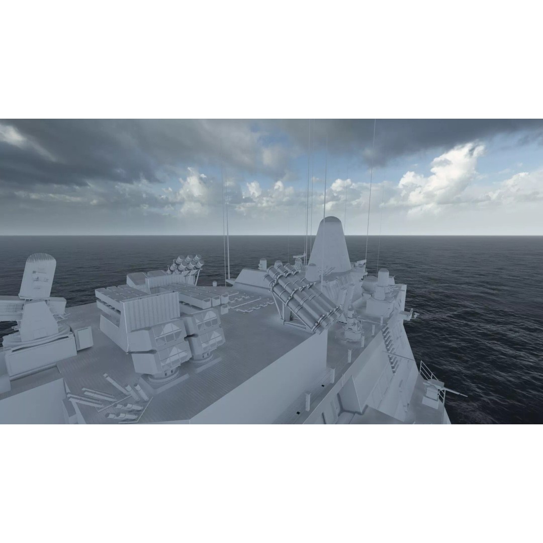 US Navy Independence Class Littoral Combat Ship 3D Model – Detailed Military Asset, Lumion Ready - View 46