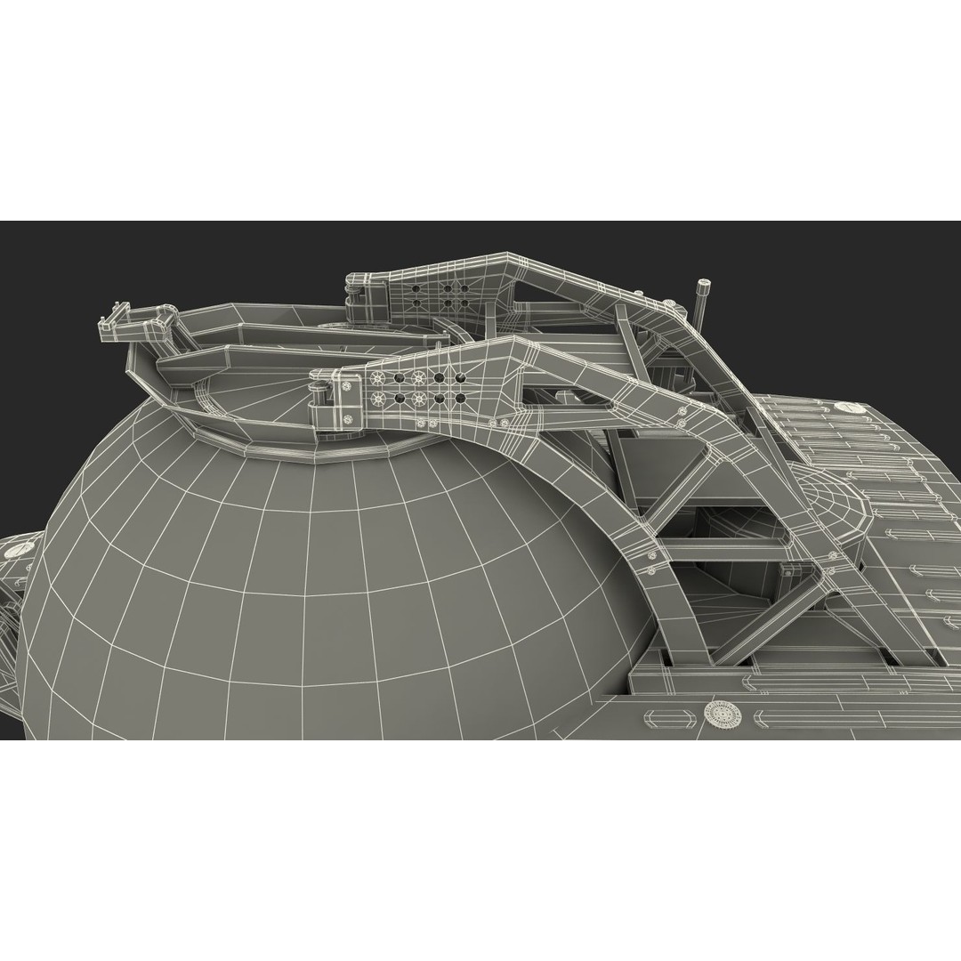 Triton 3300 Submarine 3D Model – Rigged, PBR Textured, FBX - View 31