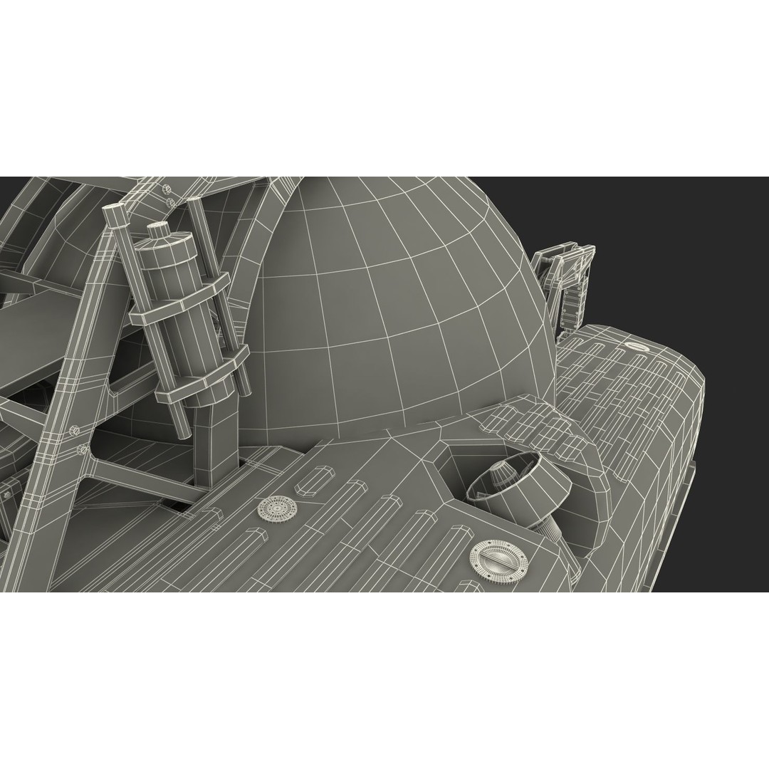 Triton 3300 Submarine 3D Model – Rigged, PBR Textured, FBX - View 32