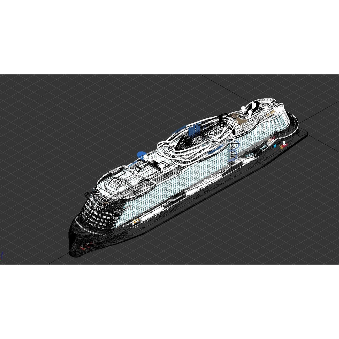 Norwegian Prima 3D Model – Rigged Watercraft Asset, FBX - View 24