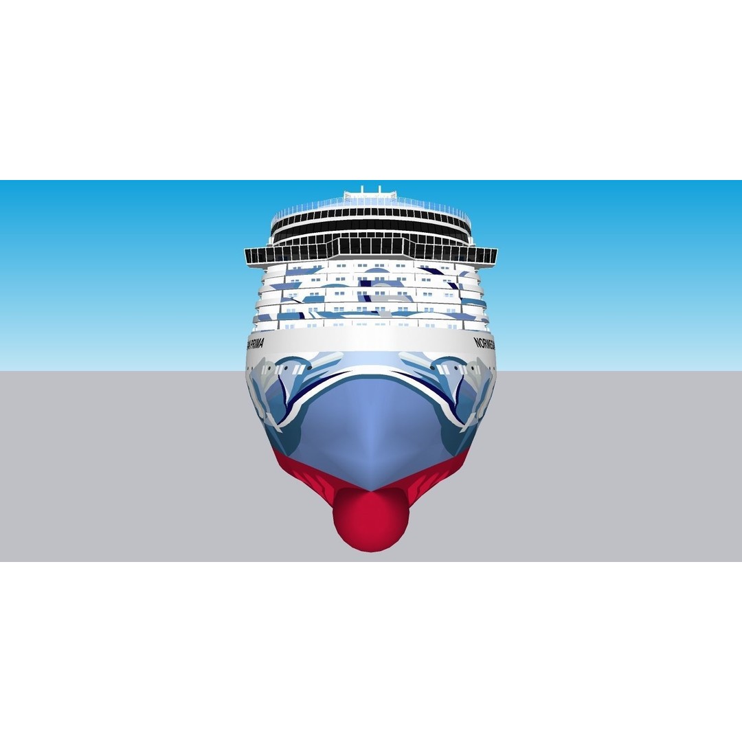 Norwegian Prima 3D Model – Rigged Watercraft Asset, FBX - View 9