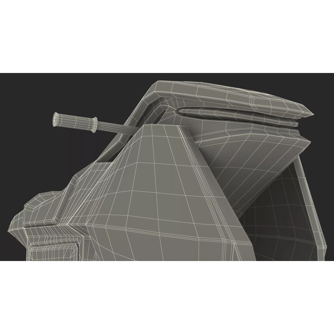 Searacer Jet Ski 3D Model – Futuristic Rigged Watercraft, FBX - View 23