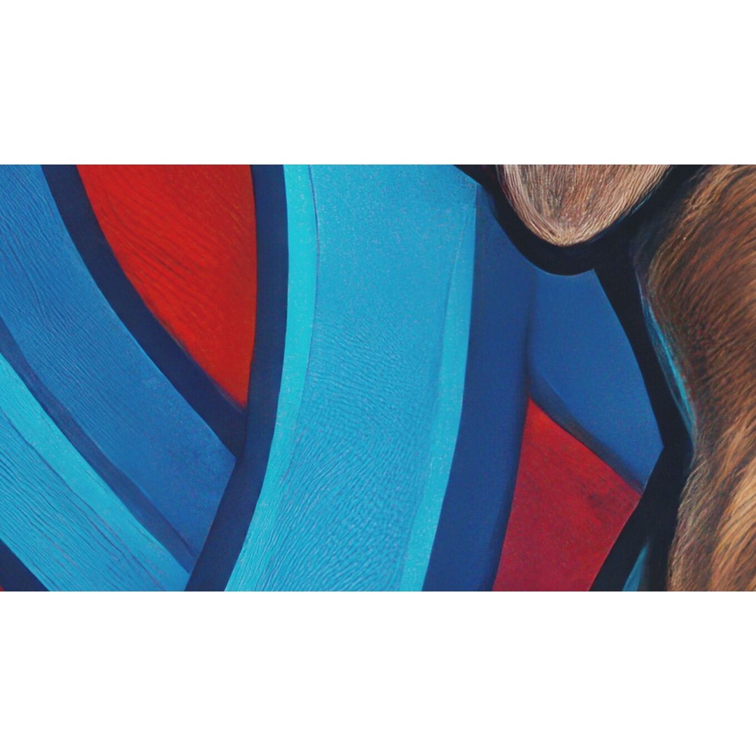 Dog and Serpent Mural 3D Model – Ultra HD 16K Texture, JPEG - View 17