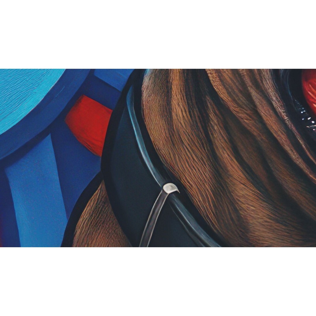 Dog and Serpent Mural 3D Model – Ultra HD 16K Texture, JPEG - View 4