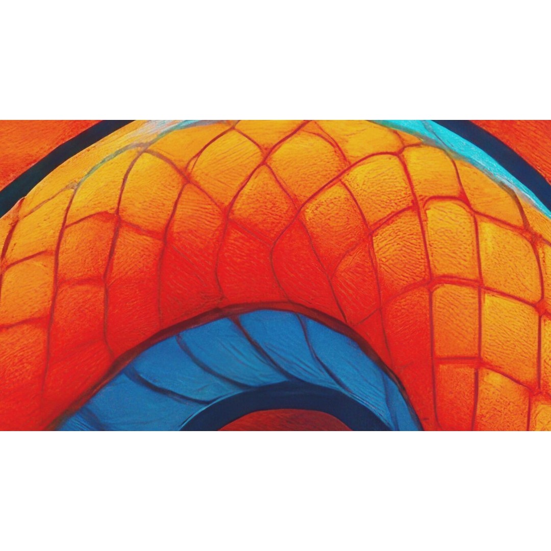 Dog and Serpent Mural 3D Model – Ultra HD 16K Texture, JPEG - View 5