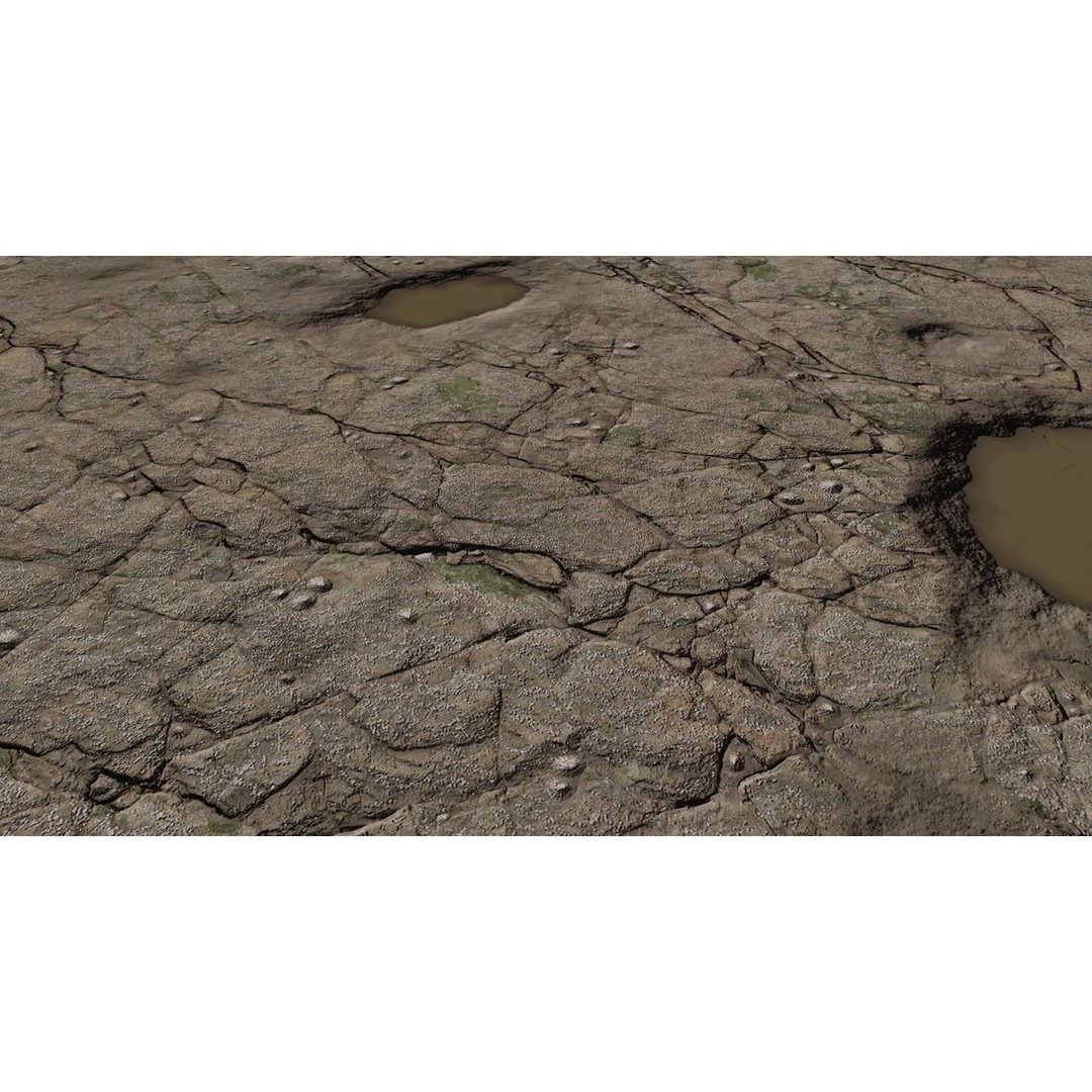 Floor PBR Texture Pack 3D Model – Realistic Textures for Games, FBX - View 16