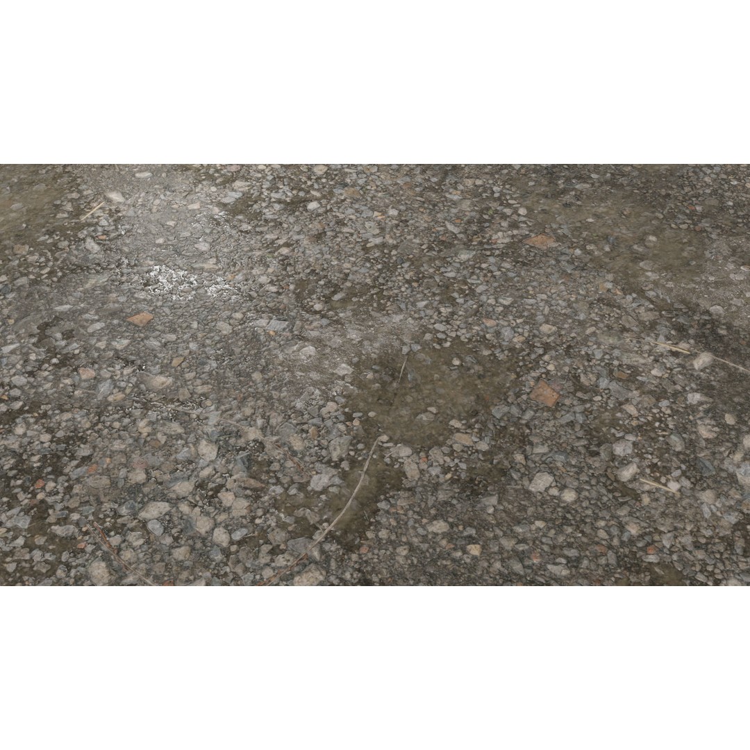 Floor PBR Texture Pack 3D Model – Realistic Textures for Games, FBX - View 3