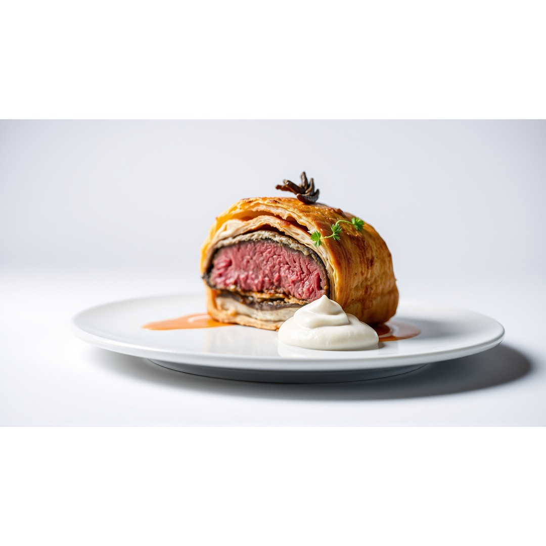 Deconstructed Beef Wellington 3D Model – Low Poly Culinary Asset, FBX - View 5