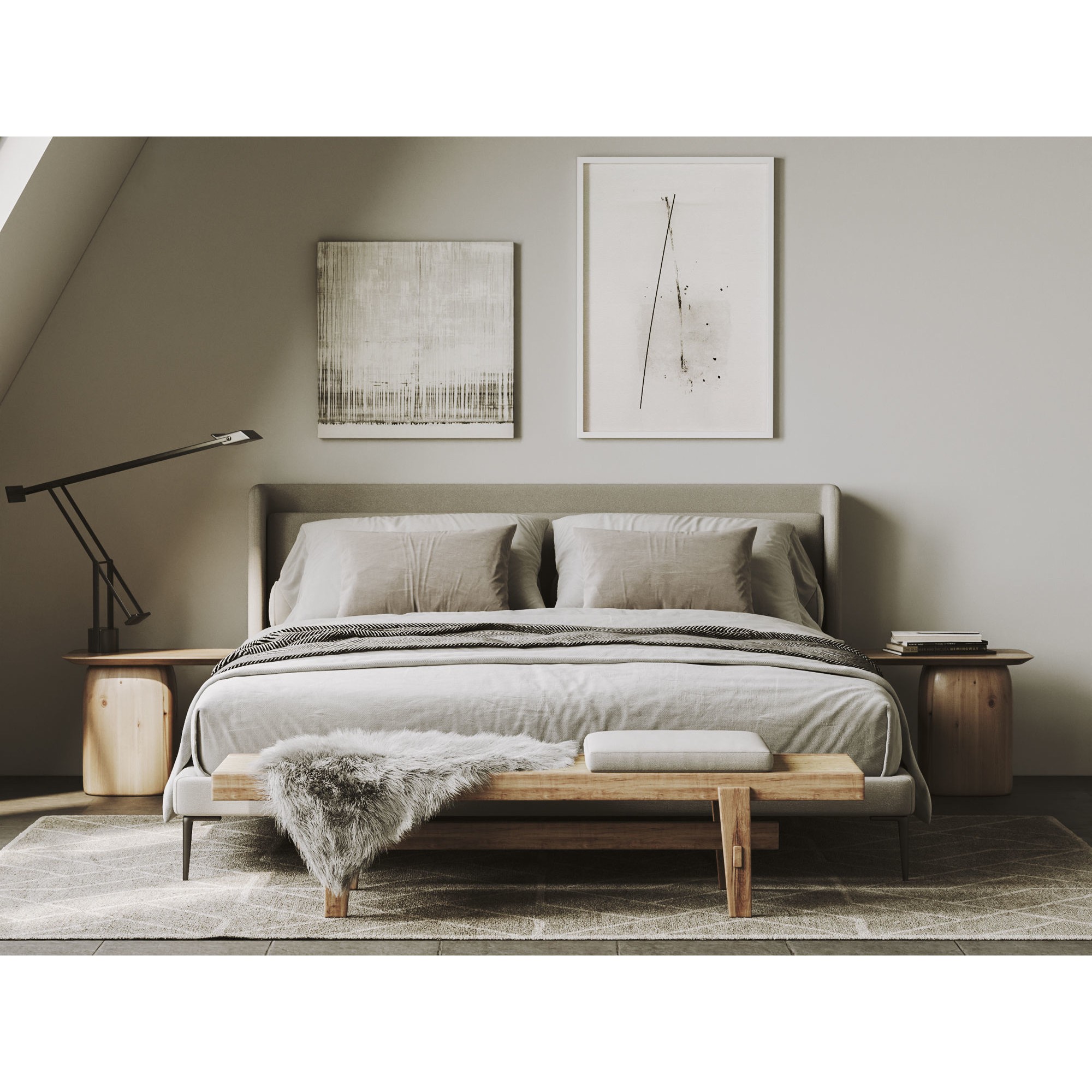 NConcept Bedroom Units - Game-Ready 3D Model - View 3