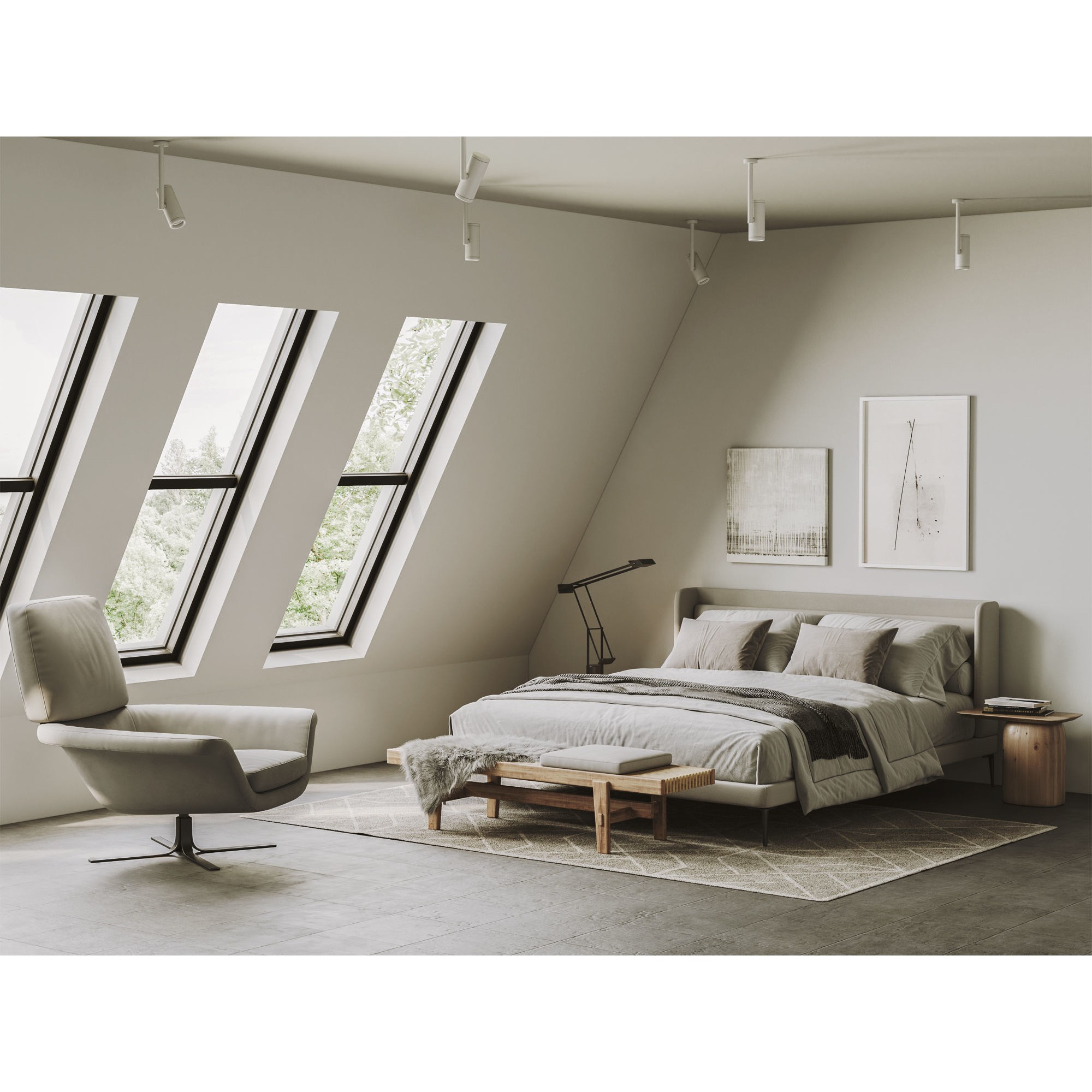 NConcept Bedroom Units - Game-Ready 3D Model - View 7