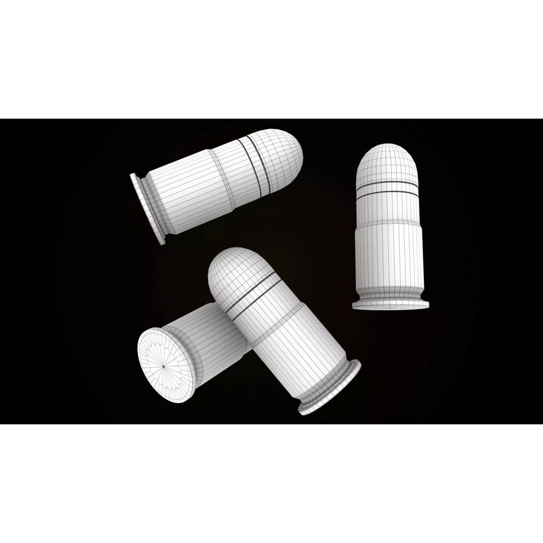 Grenade Launcher 3D Model – Low Poly Game Asset, PBR Textures, FBX - View 37