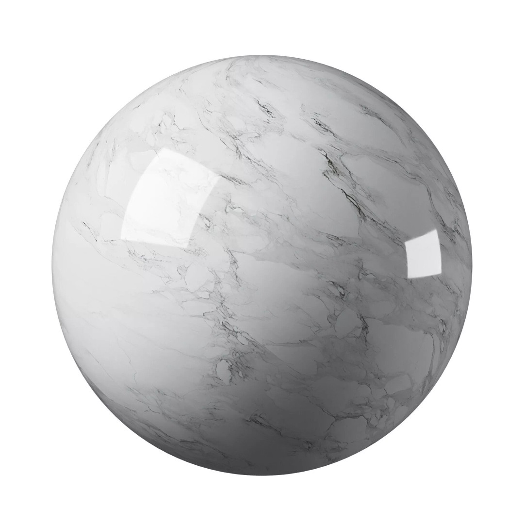 Marble Porcelain Tiles 3D Model – PBR Textures, Multiple Sizes, FBX/OBJ - View 13