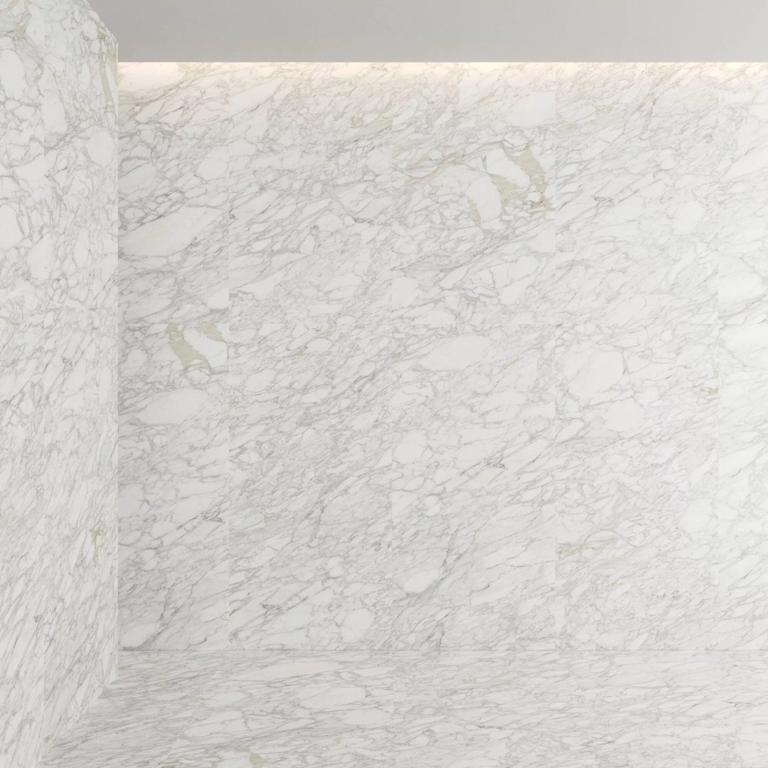 Marble Porcelain Tiles 3D Model – PBR Textures, Multiple Sizes, FBX/OBJ - View 7