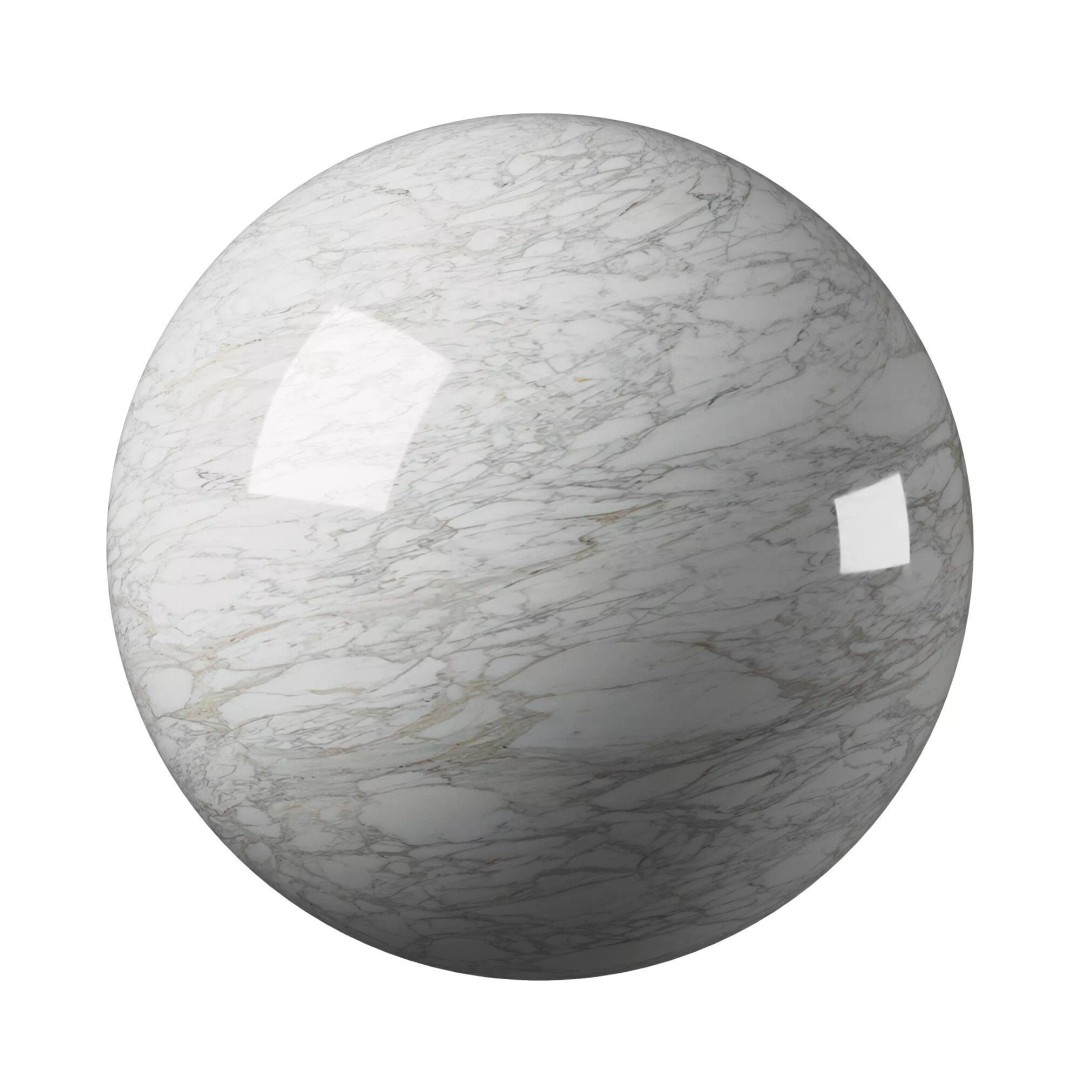 Marble Porcelain Tiles 3D Model – PBR Textures, Multiple Sizes, FBX/OBJ - View 8