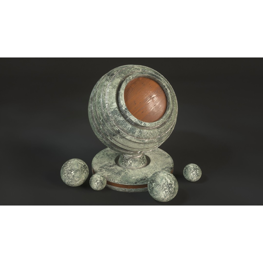 60 Metal Materials 3D Model – PBR Textures for Octane Render - View 20