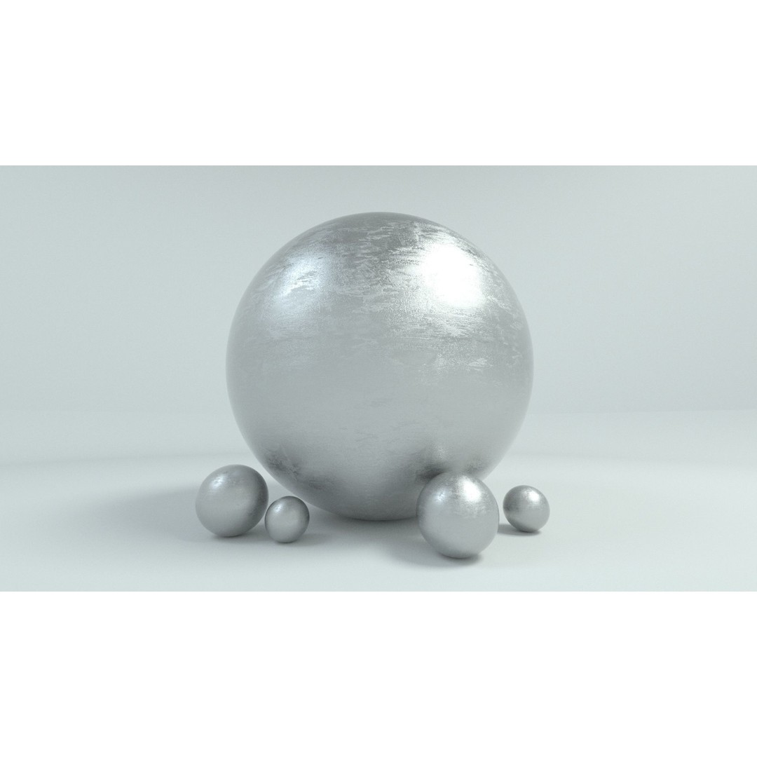 60 Metal Materials 3D Model – PBR Textures for Octane Render - View 62