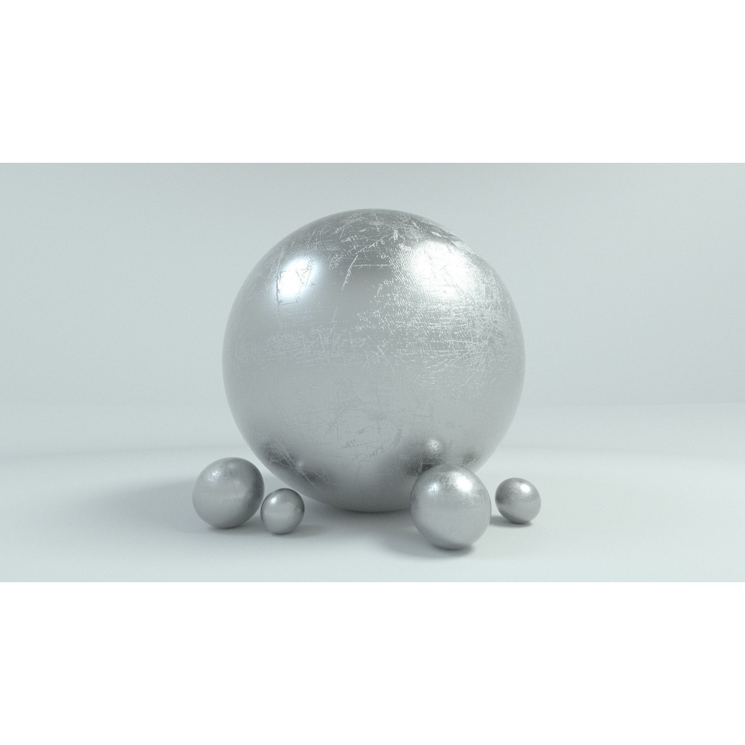 60 Metal Materials 3D Model – PBR Textures for Octane Render - View 63
