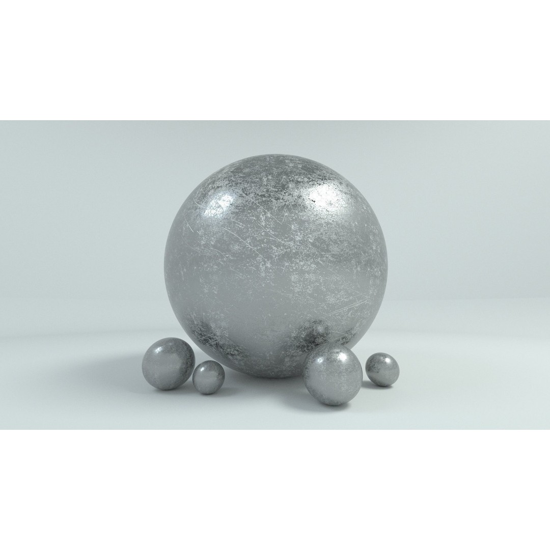 60 Metal Materials 3D Model – PBR Textures for Octane Render - View 65