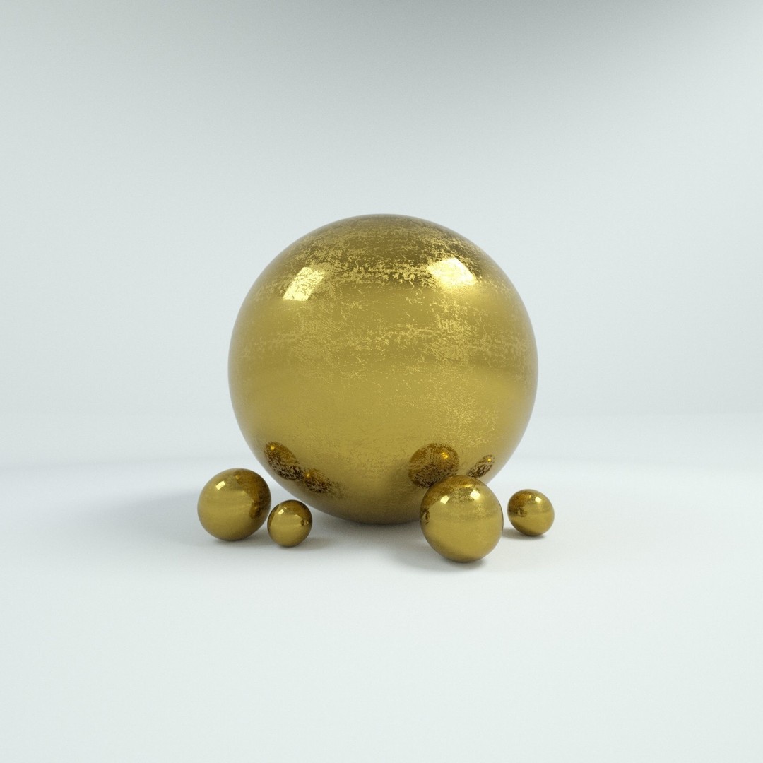 60 Metal Materials 3D Model – PBR Textures for Octane Render - View 72