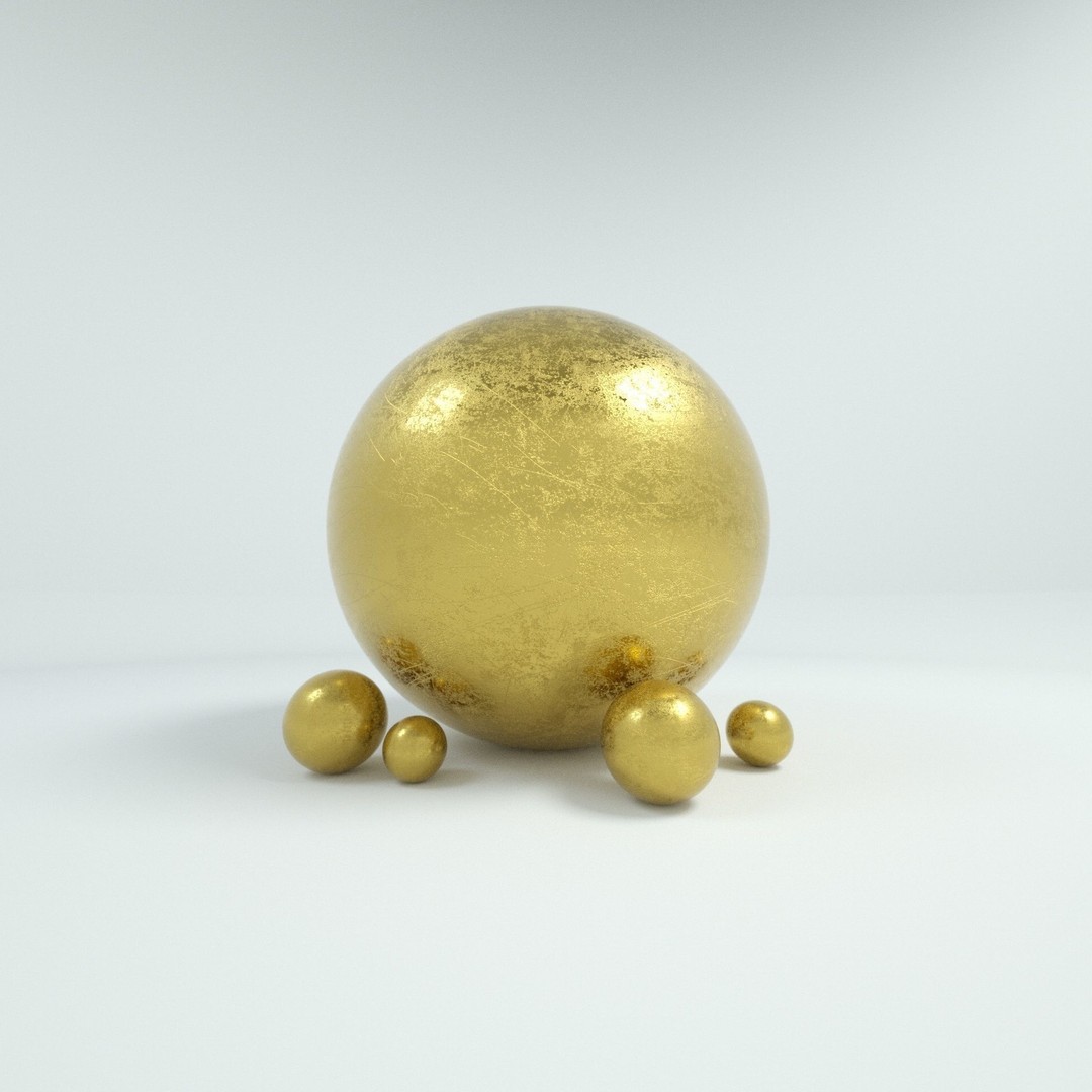 60 Metal Materials 3D Model – PBR Textures for Octane Render - View 74