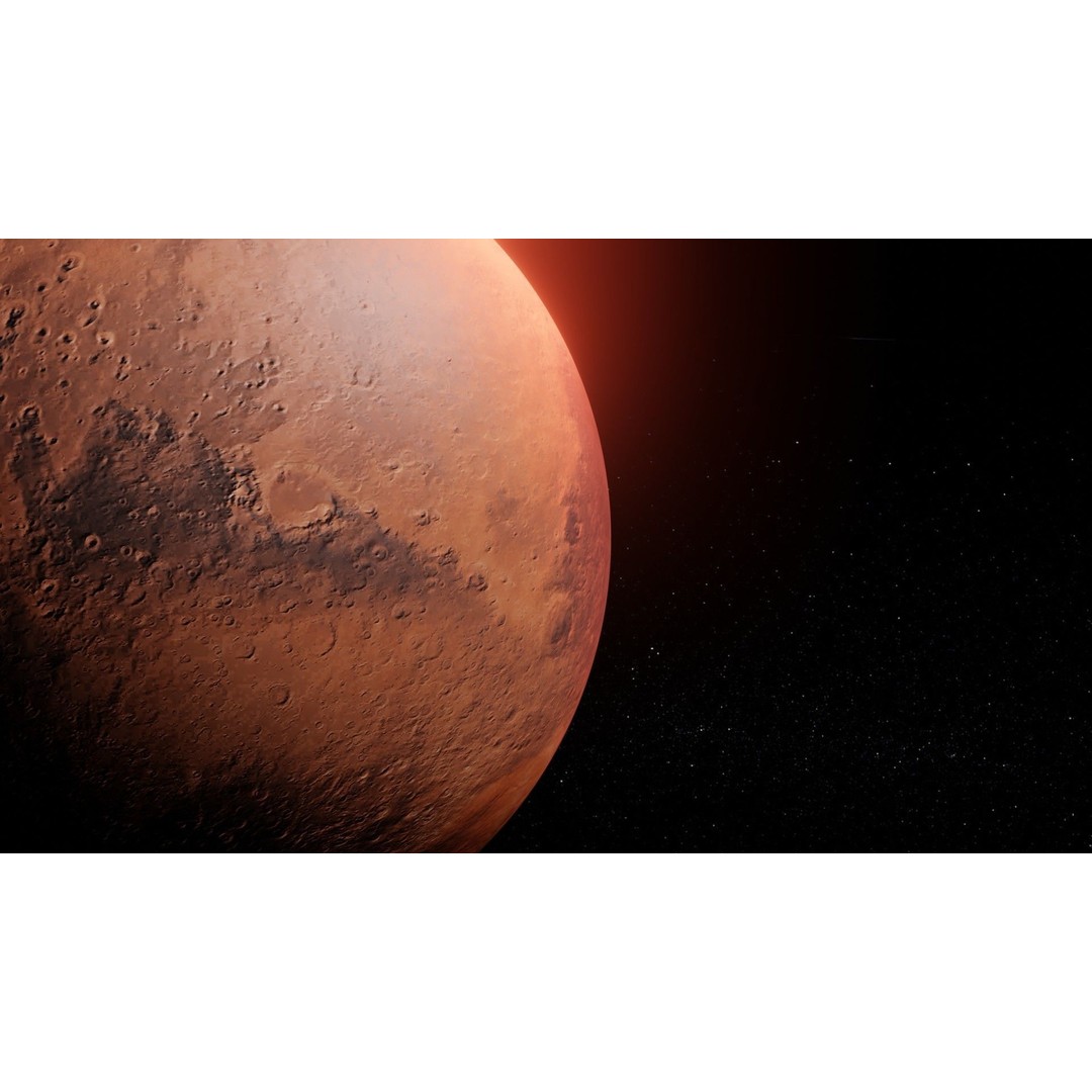 Photorealistic Mars 3D Model – Low Poly PBR Textures, FBX, Blender - View 11