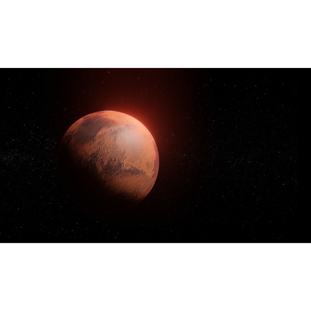 Photorealistic Mars 3D Model – Low Poly PBR Textures, FBX, Blender - View 13