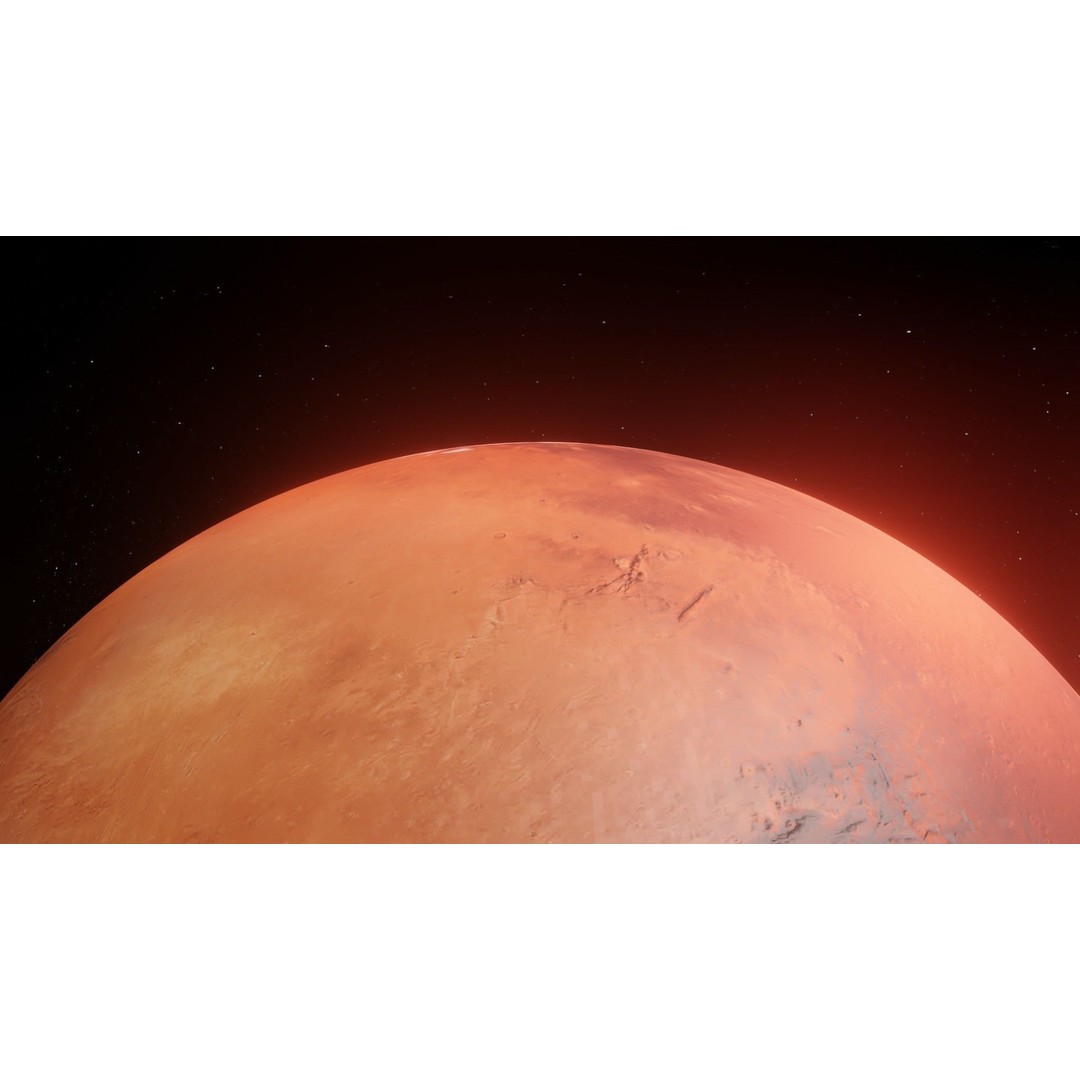 Photorealistic Mars 3D Model – Low Poly PBR Textures, FBX, Blender - View 18