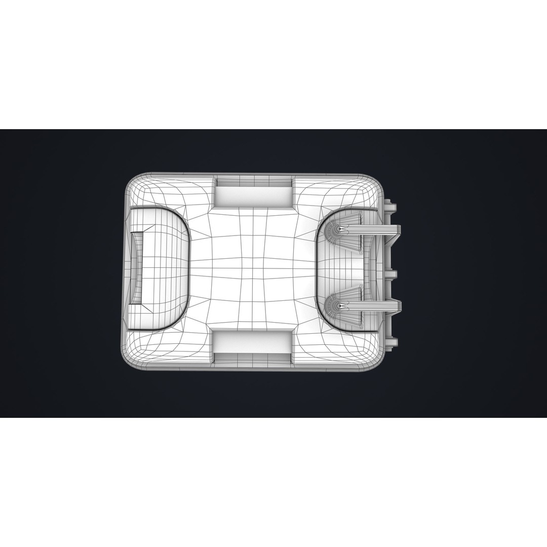 Old Dirty Dustbin 3D Model – Low Poly Game Asset, PBR Textures Included - View 44