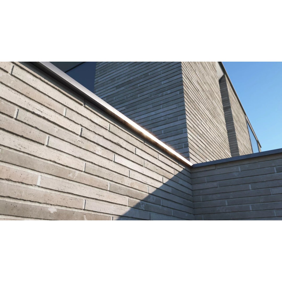 Roman Brick Wall Texture – High Resolution Seamless Material, PBR - View 2