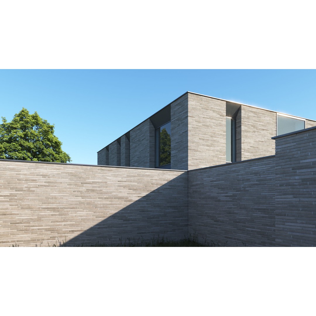 Roman Brick Wall Texture – High Resolution Seamless Material, PBR - View 3