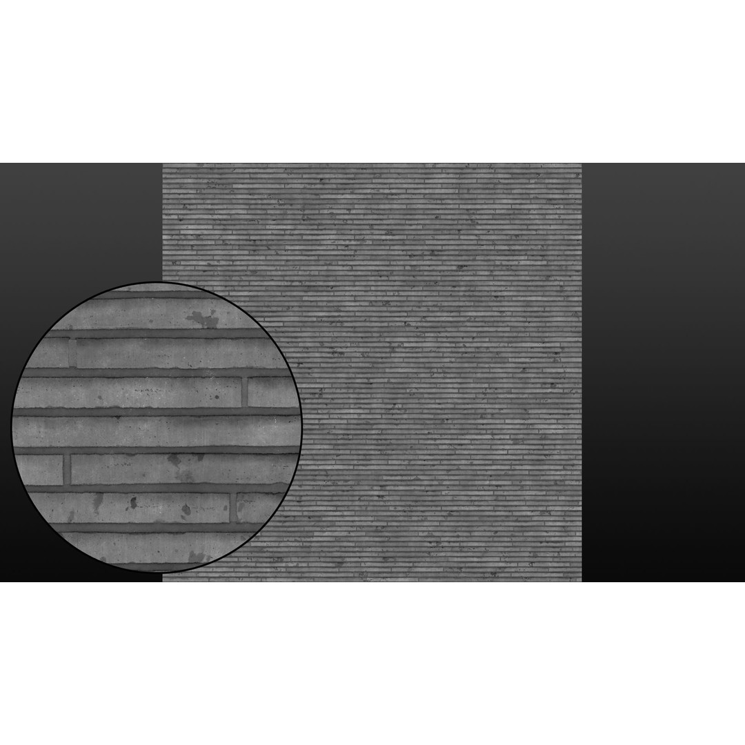 Roman Brick Wall Texture – High Resolution Seamless Material, PBR - View 9