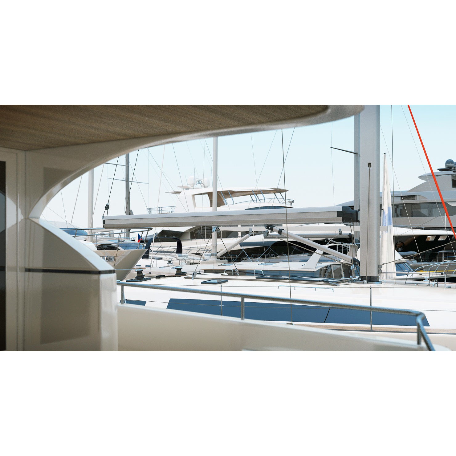 50 Yachts and Boats Collection - Game-Ready 3D Model - View 7