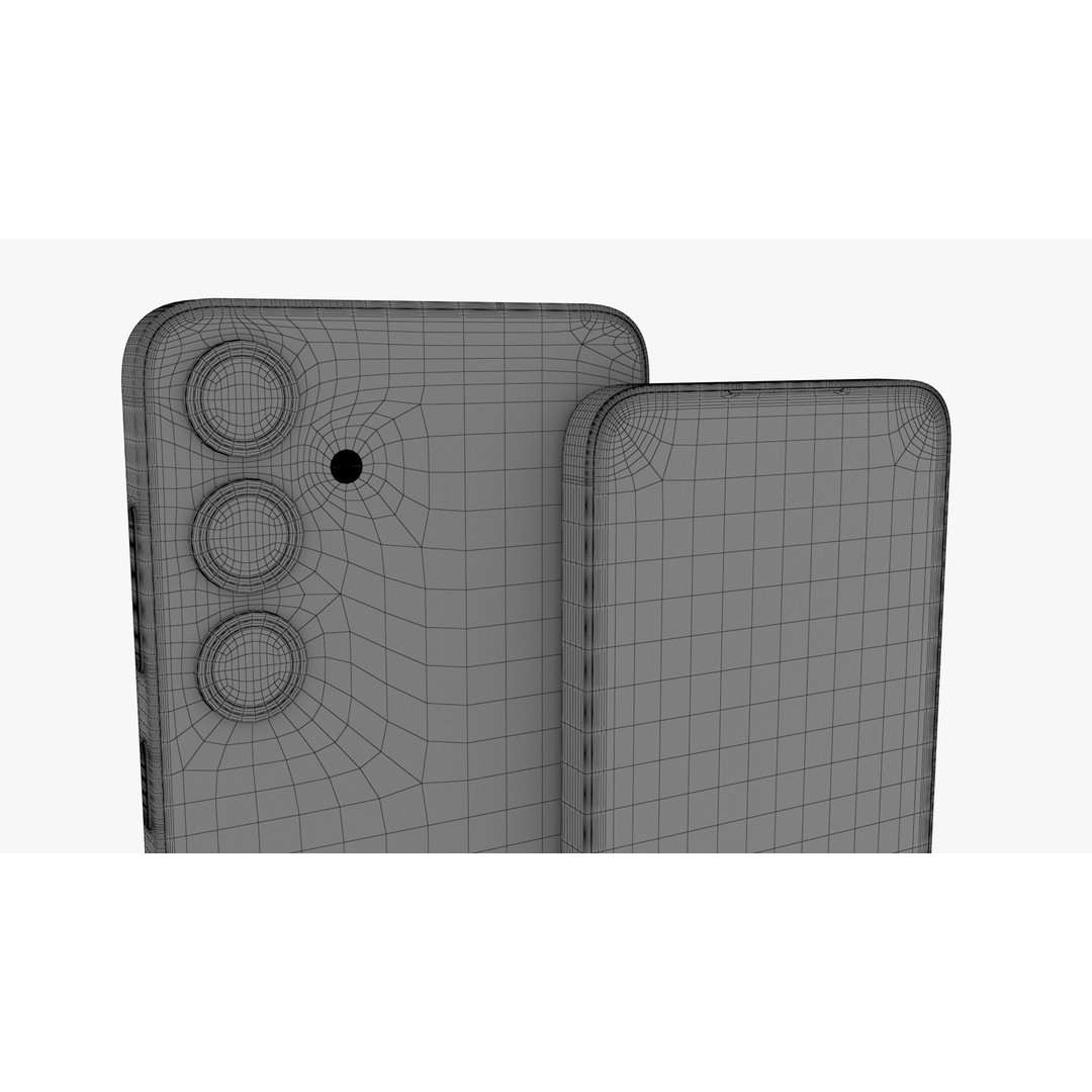 Samsung Galaxy S24 3D Model – Low Poly Game Asset, FBX & OBJ - View 13