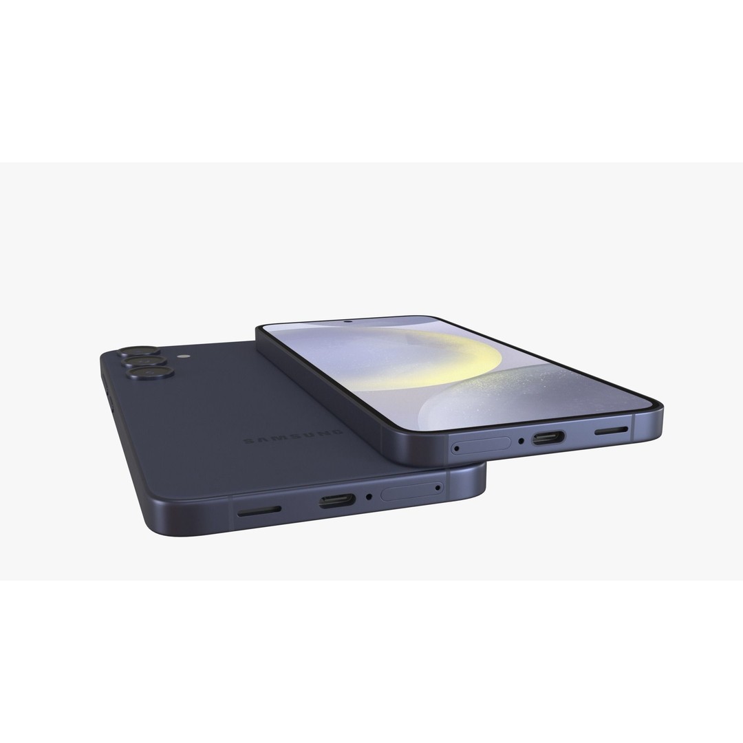 Samsung Galaxy S24 3D Model – Low Poly Game Asset, FBX & OBJ - View 7
