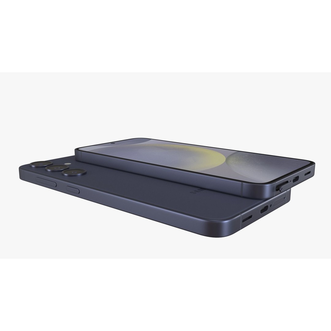 Samsung Galaxy S24 3D Model – Low Poly Game Asset, FBX & OBJ - View 8