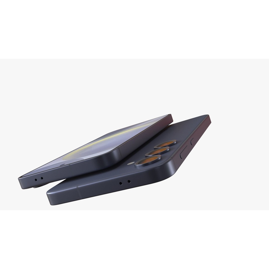 Samsung Galaxy S24 3D Model – Low Poly Game Asset, FBX & OBJ - View 9