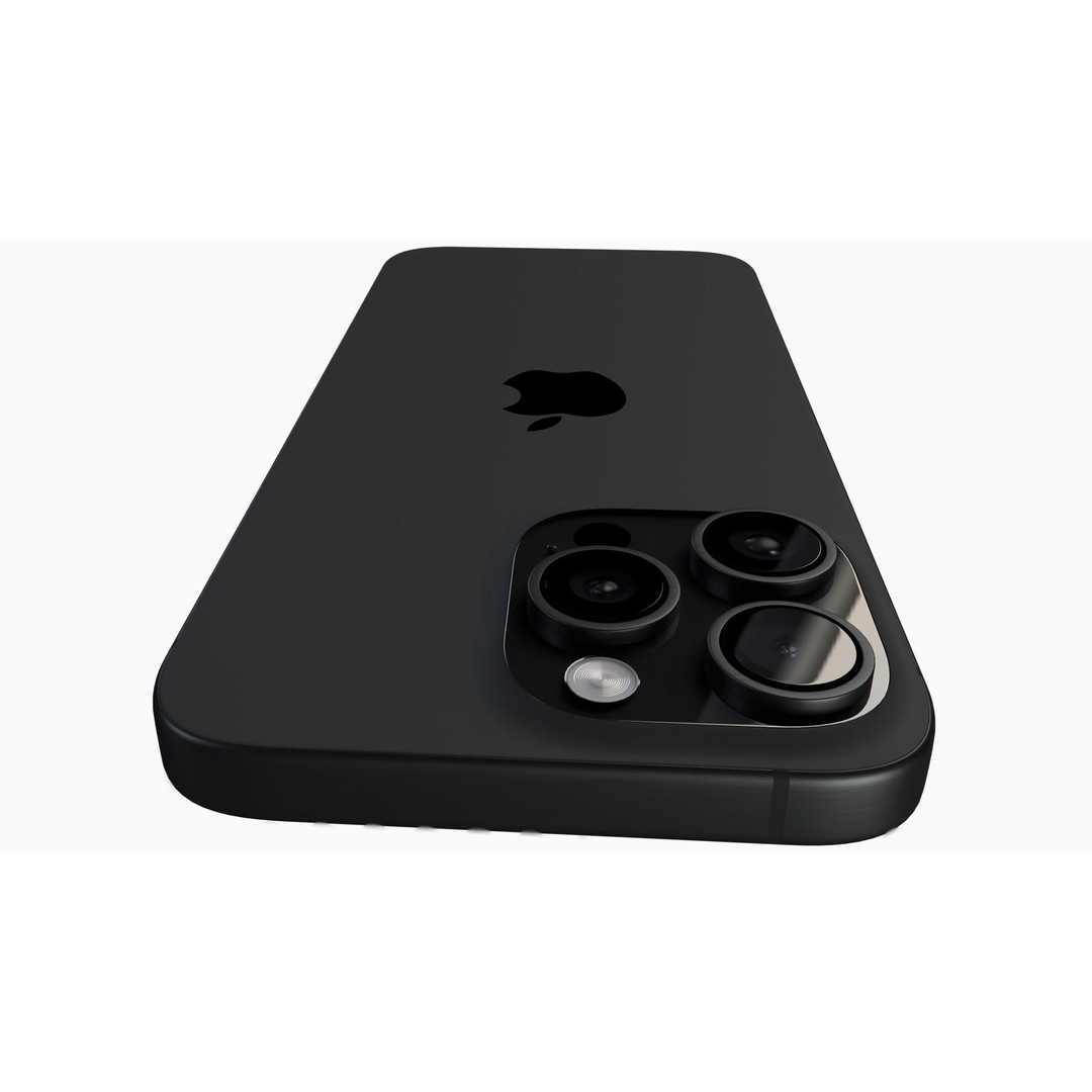 Apple iPhone 15 Pro Max 3D Model – Low Poly PBR Asset, FBX, OBJ, Blender - View 4