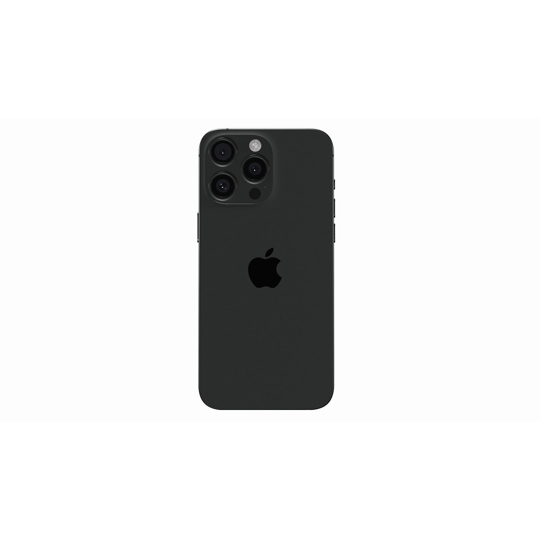 Apple iPhone 15 Pro Max 3D Model – Low Poly PBR Asset, FBX, OBJ, Blender - View 8