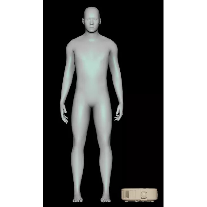 EPSON Home Cinema 2350 3D Model – High Quality PBR Projector, FBX - View 17