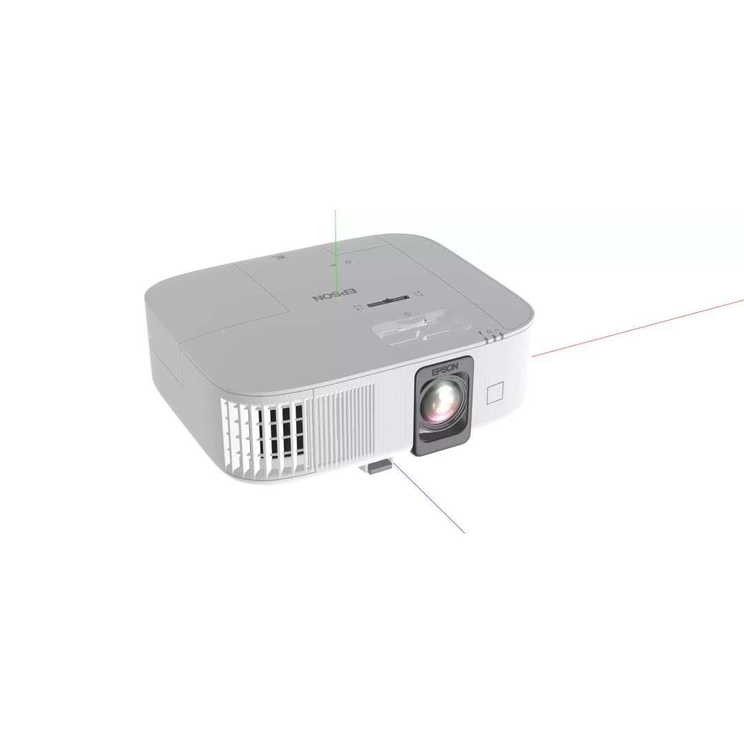 EPSON Home Cinema 2350 3D Model – High Quality PBR Projector, FBX - View 3