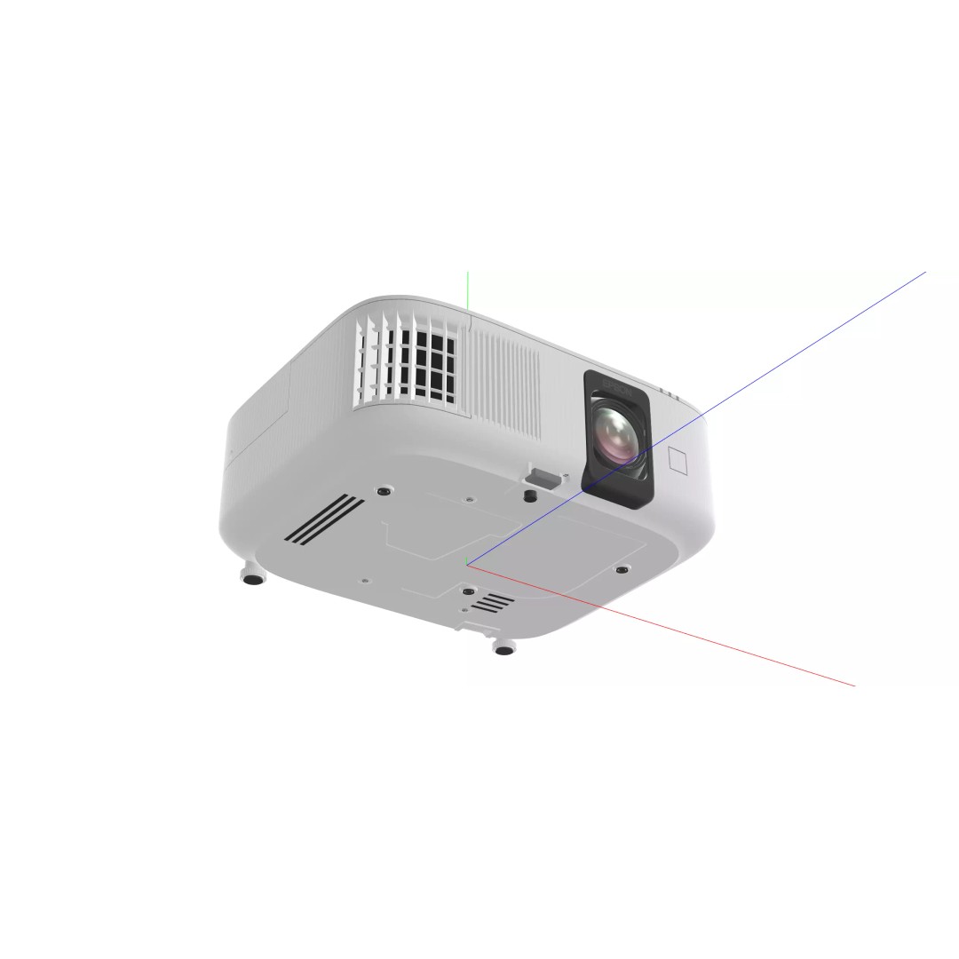 EPSON Home Cinema 2350 3D Model – High Quality PBR Projector, FBX - View 4