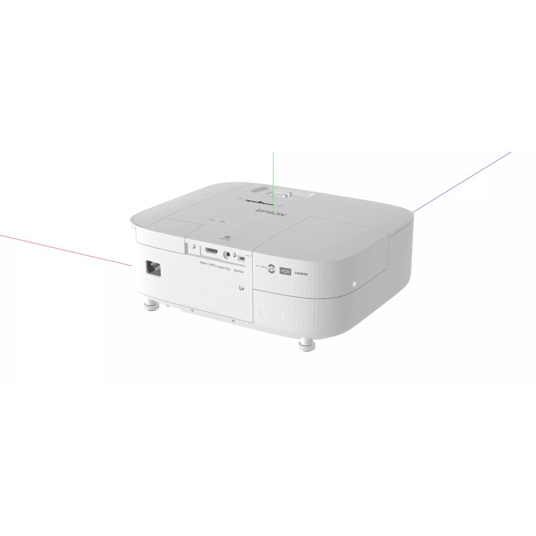 EPSON Home Cinema 2350 3D Model – High Quality PBR Projector, FBX - View 5