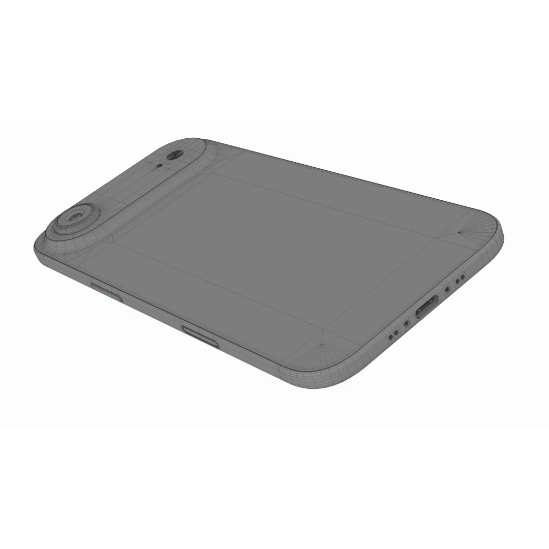 Apple iPhone 17 Air 3D Model – Realistic PBR Asset, FBX, OBJ