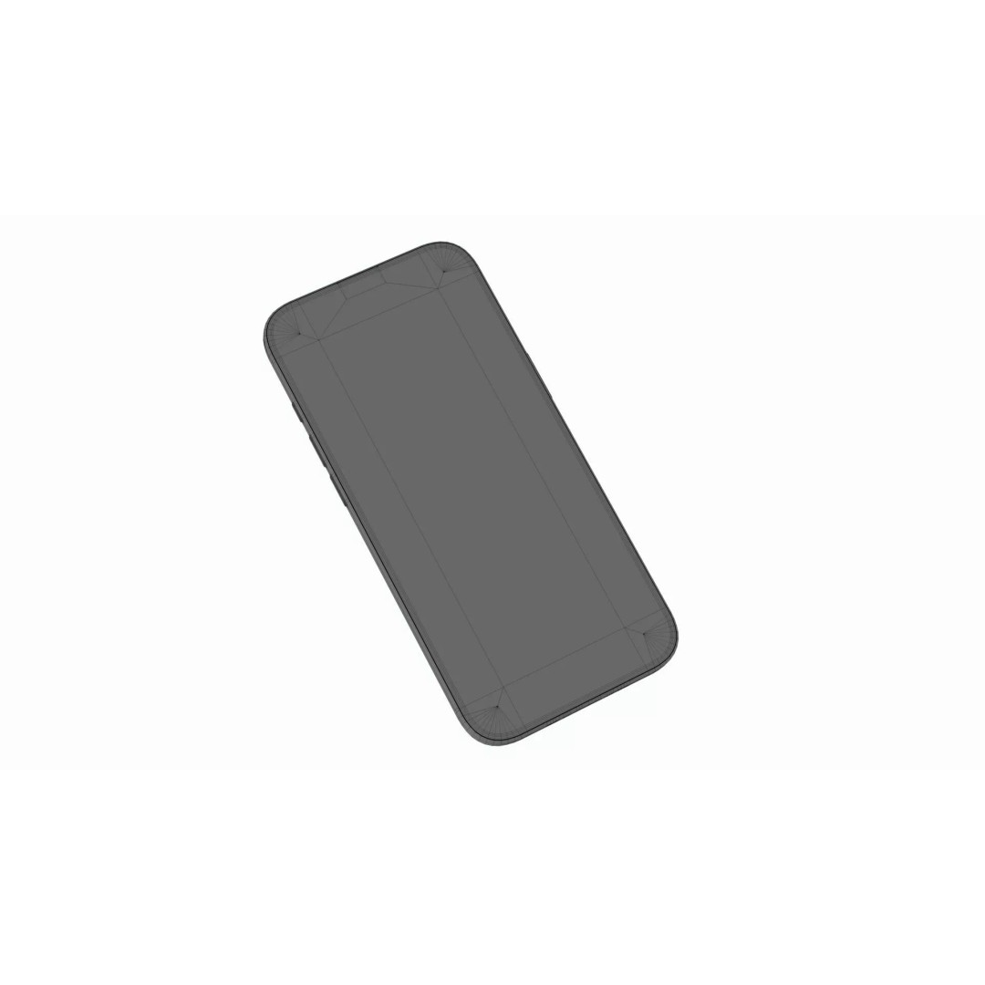 Apple iPhone 17 Air 3D Model – Realistic PBR Asset, FBX, OBJ - View 16