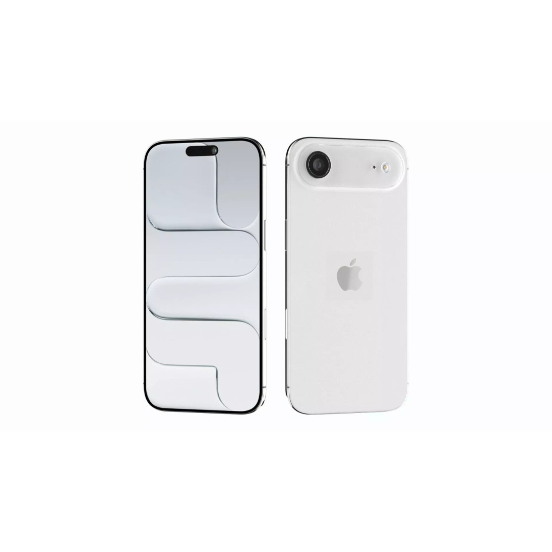 Apple iPhone 17 Air 3D Model – Realistic PBR Asset, FBX, OBJ - View 2
