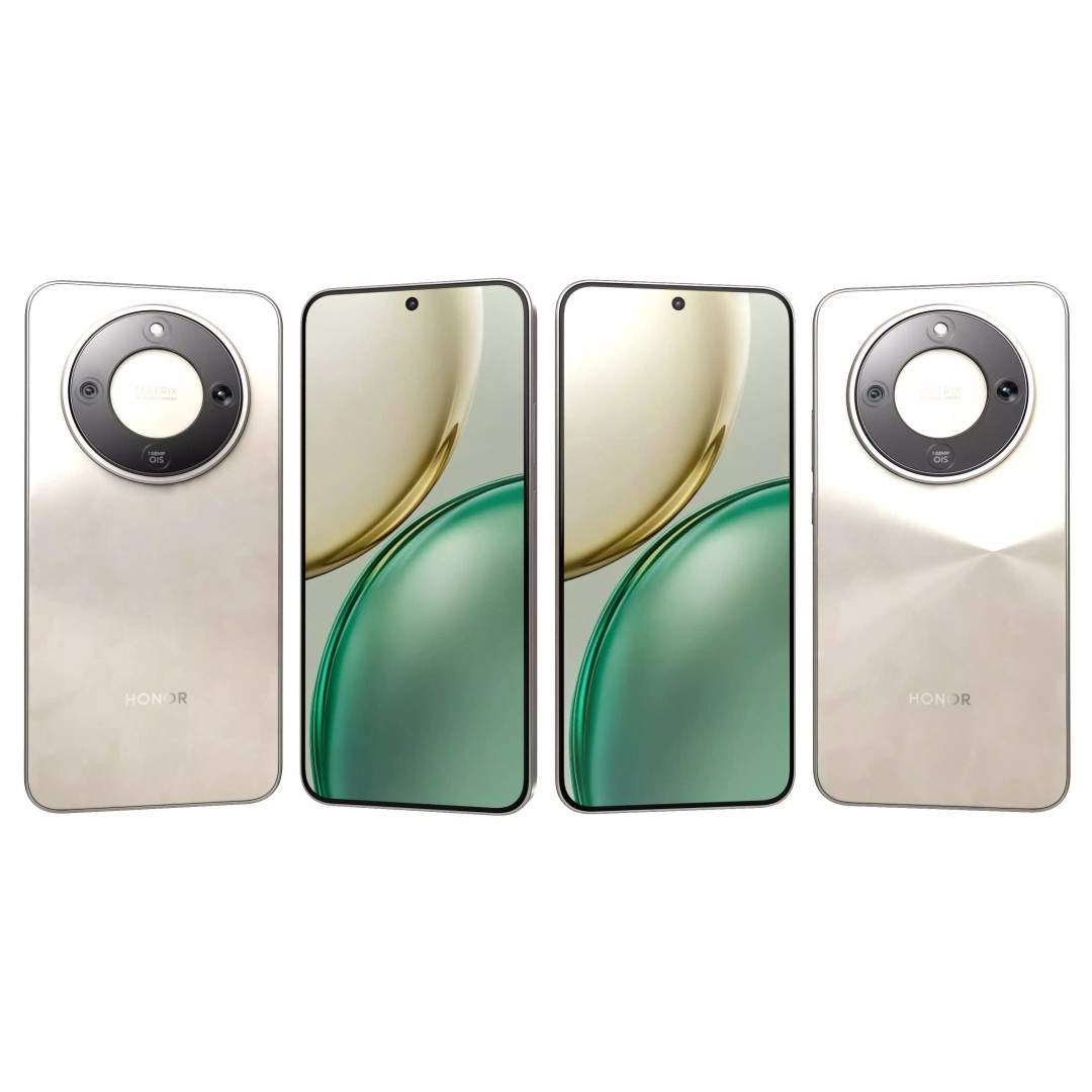HONOR X9d Gold 3D Model – High Poly Phone Asset, 3DS Max - View 5
