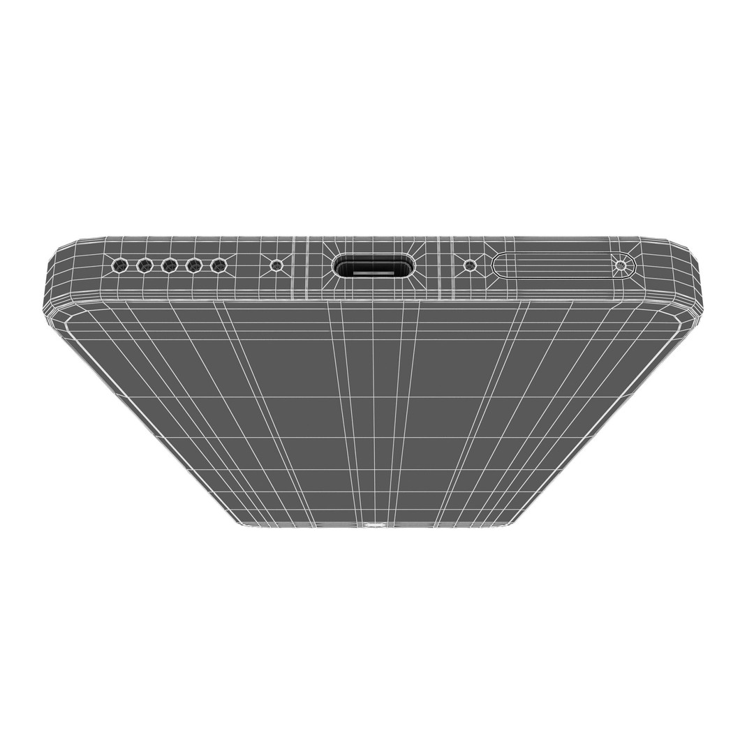Vivo X200s 3D Model – Simple Black High Poly Mesh, FBX, OBJ